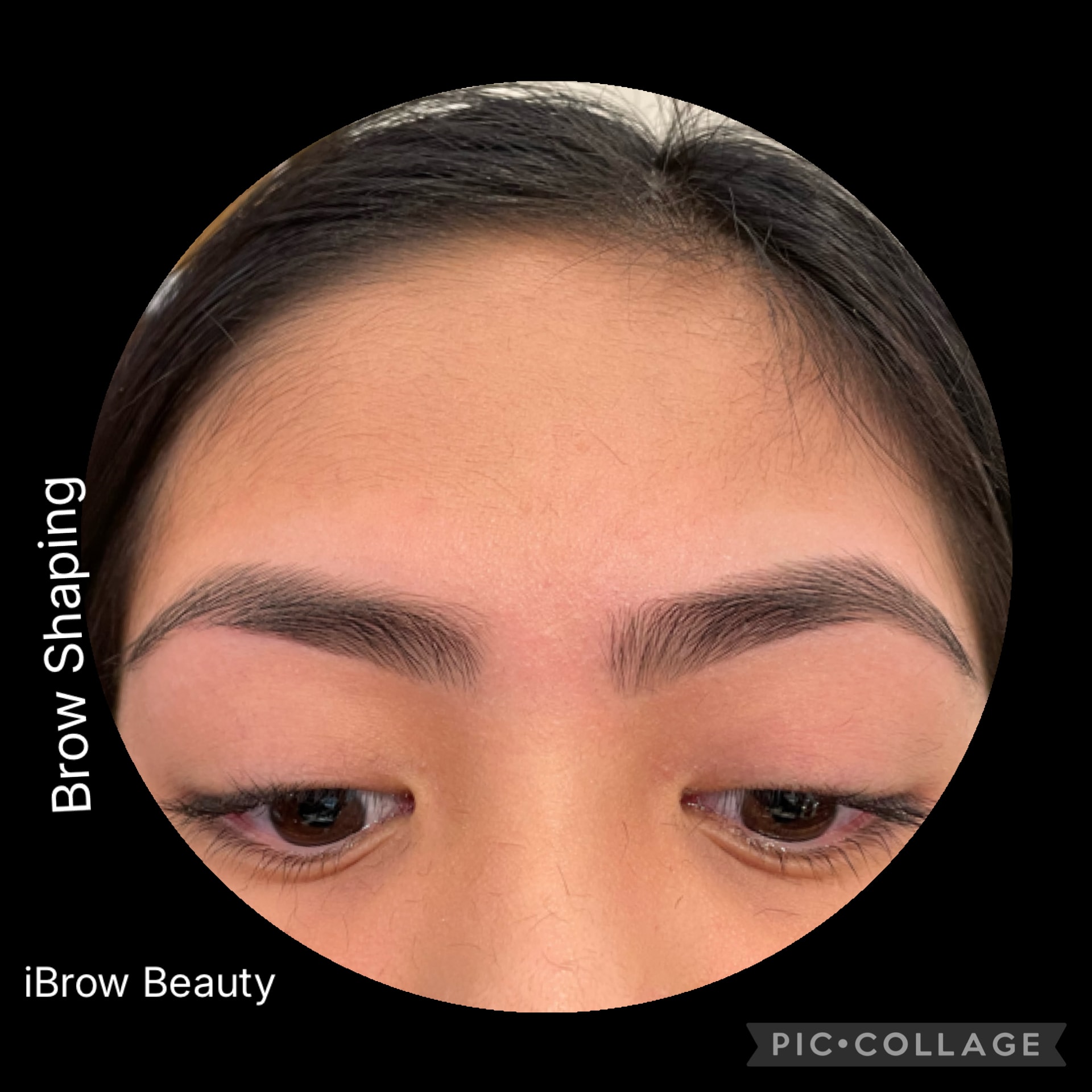 Brow shaping result — iBrow Beauty