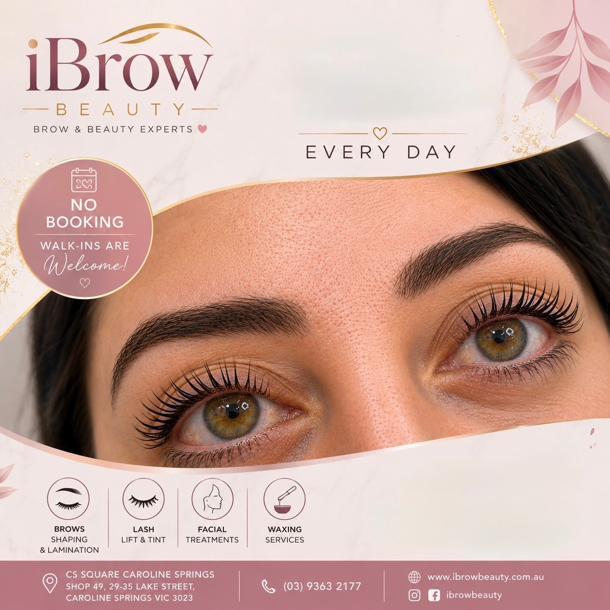 iBrow Beauty brow and lash services